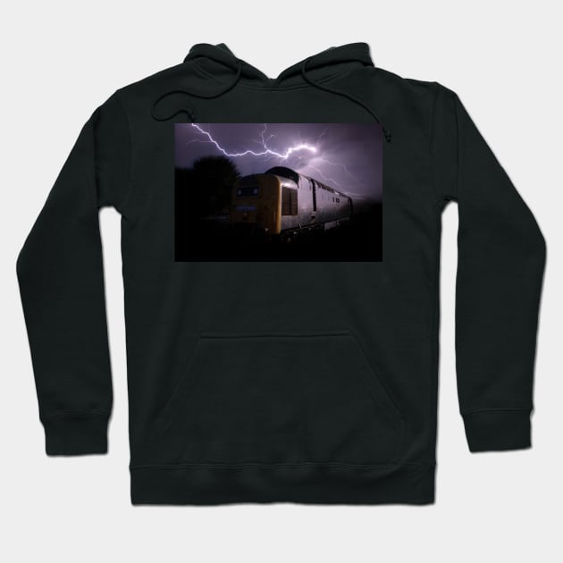 Deltic Lightning Hoodie by aviationart